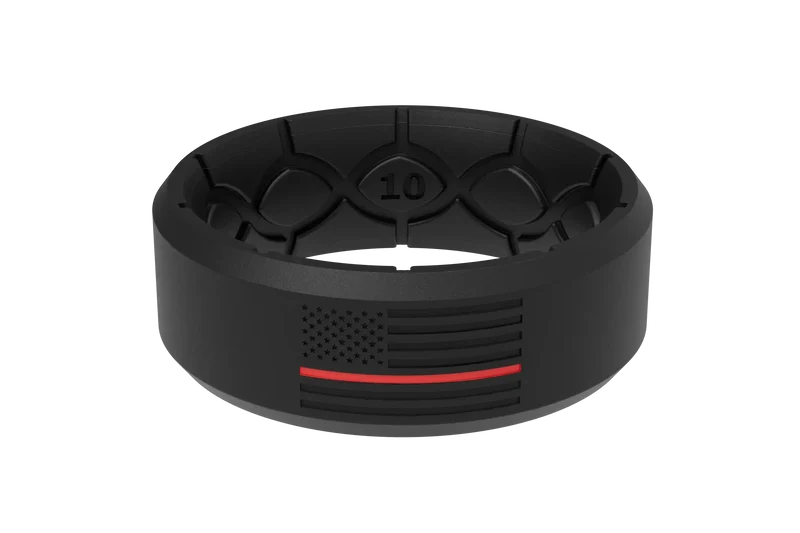 Edge Hero - Protector Black/Red Line Ring