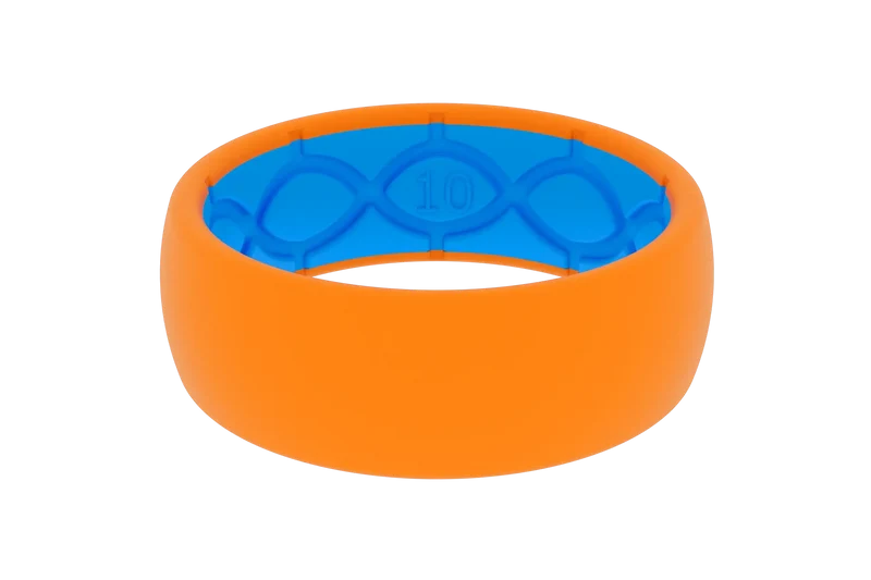 Solid Blaze Orange Ring