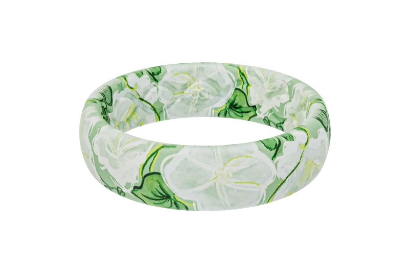 September Morning Glory Thin Ring