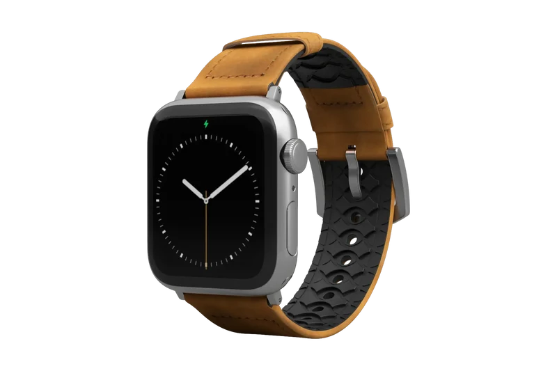 Vulcan Trek - Tan Apple Leather Watch Band