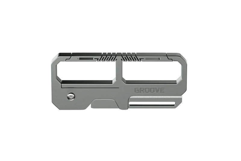 Groove™ Carabiner Knife - Silver