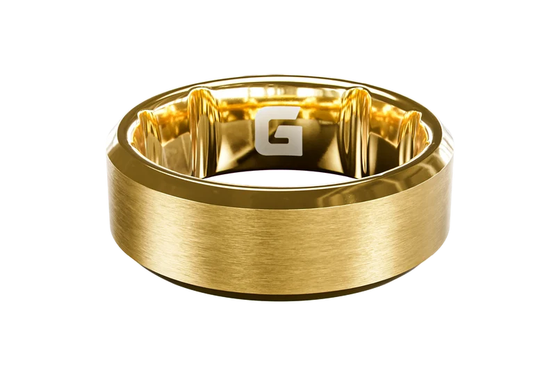 Groove Ring® Tungsten - 24k Gold
