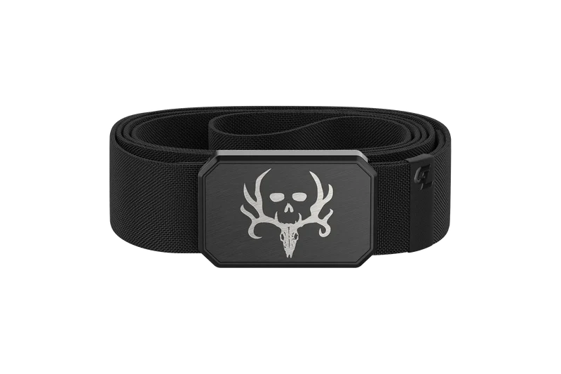 Bone Collector Groove Belt Black/Gun Metal