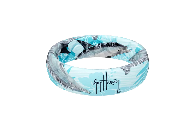 Guy Harvey Dolphin Thin Ring
