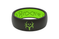 Bone Collector Black &amp; Green Ring